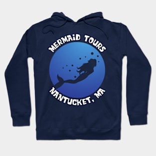 Mermaid Tours, Nantucket, MA Hoodie